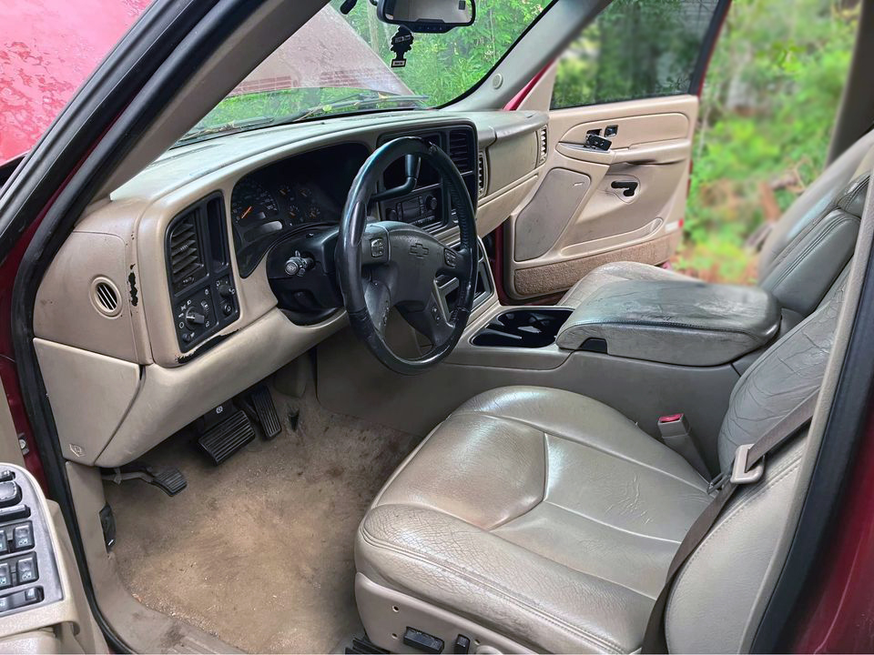 Chevy Tahoe interior