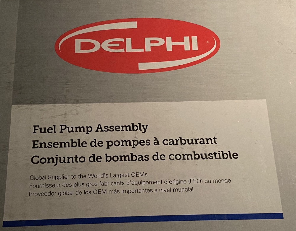 Delphi fuel pump