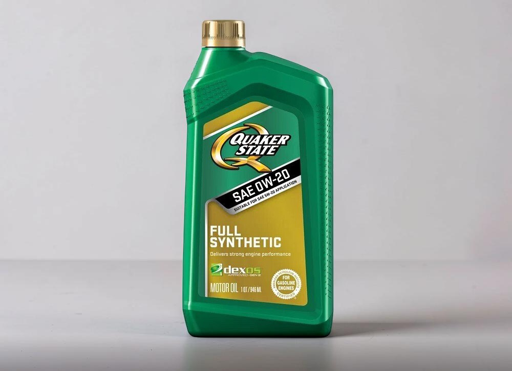 Quaker State Full Synthetic Motor Oil, 0W-20